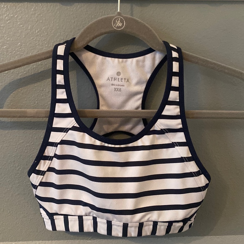 Athleta sports stripe bra        #168
